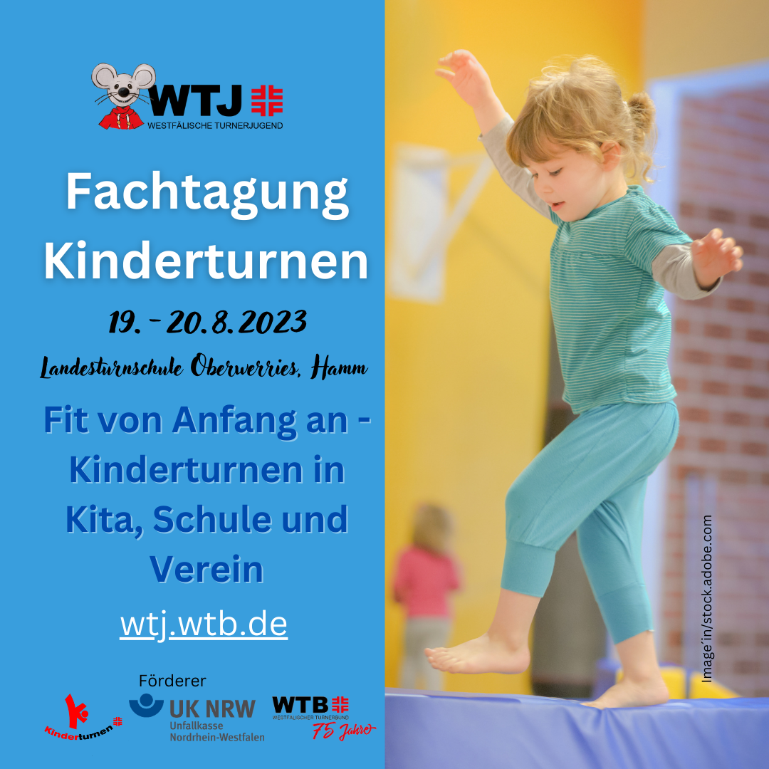Fachtagung Kinderturnen1x1 mit Homepage